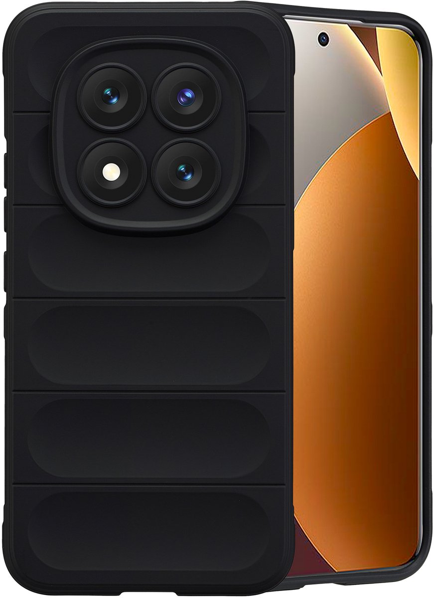 imoshion Hoesje - Geschikt voor Xiaomi Redmi Note 15 Pro Plus (5G) - EasyGrip Backcover - Zwart