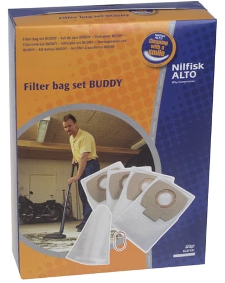 ALTO - Stofzak Buddy 15/18 4 stuks - 302002403