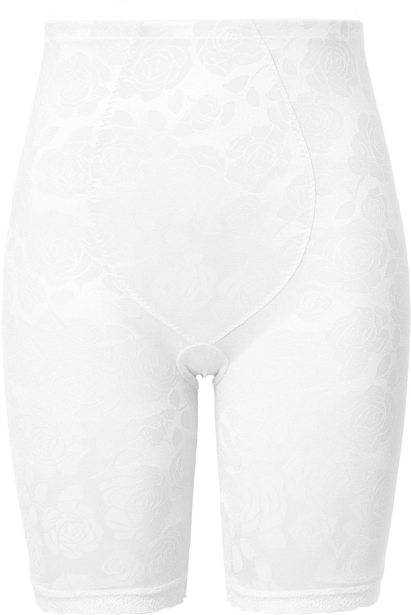 TruYou - Dames - TRUYOU shaping panty kant hoge taille - Crèmewit - Maat 58+