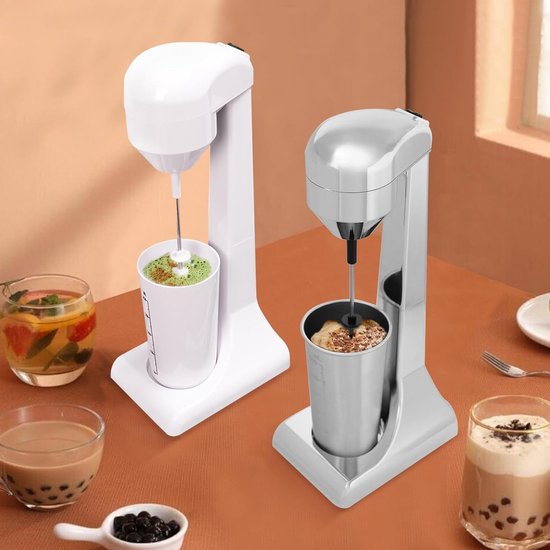 Krachtige RVS Milkshake Maker met 2 Snelheden voor Drankjes en Smoothies — afbeelding 2