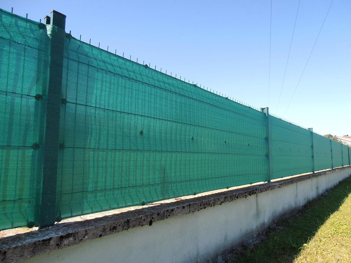 Bevestigingsclips - Paneelclips - Privacy Scherm - UV Behandeld - 30 Stuks - Groen