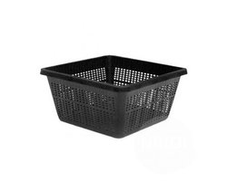 vdvelde.com - 5x vijvermand 19x19x10 cm - Vierkante vijverplanten mand voor waterplanten - Fijnmazig voor substraat en stevige houvast - Stevig en duurzaam