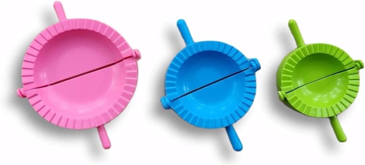 Dumpling Mould Set - Deegvorm Gebak - Snel Hapjes Maken - 3 Verschillende Maten