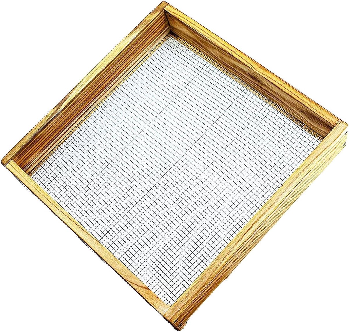 Compost Zeef - Tuin Zeef - Grond Sorteren - Houten Frame - 30 cm - Natuurlijk