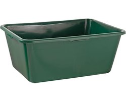 Kunststof Kuip - Voederbak Bak - Dieren Voeden - Voedselveilig HDPE - 90 Liter - Groen