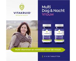 Vitakruid Multi Dag & Nacht Vrouw - 60 tabletten