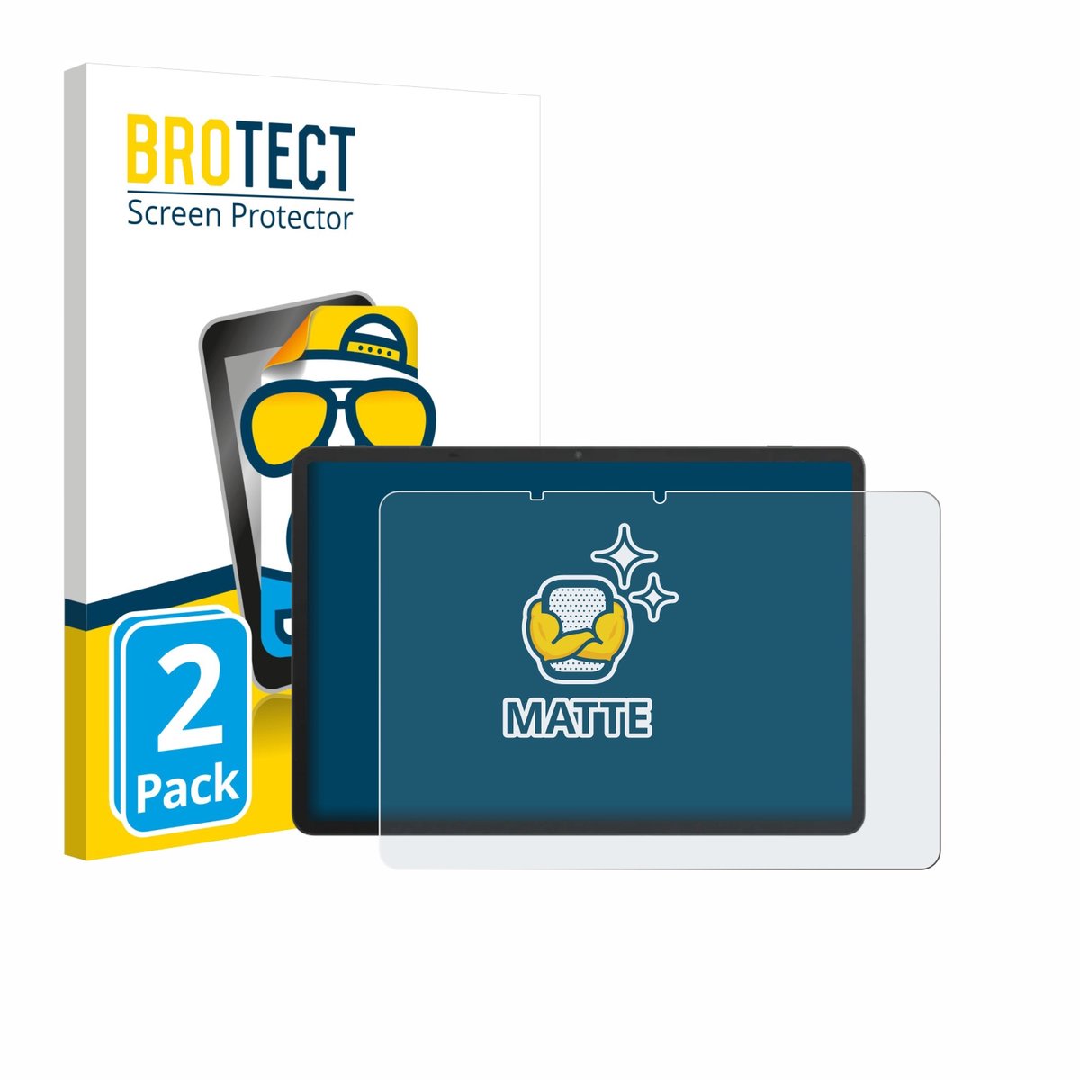 BROTECT - Screenprotector voor TCL NxtPaper 11 Plus - Folie Beschermfolie matte 2 Stuks