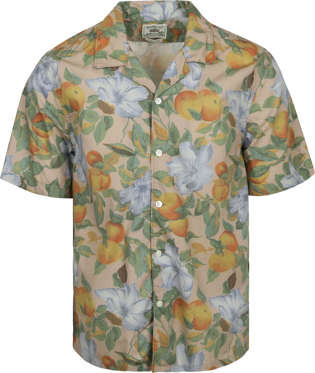 Levi’s Short Sleeve Overhemd Sunset Camp Multicolour – Heren Overhemden Casual Multicolor