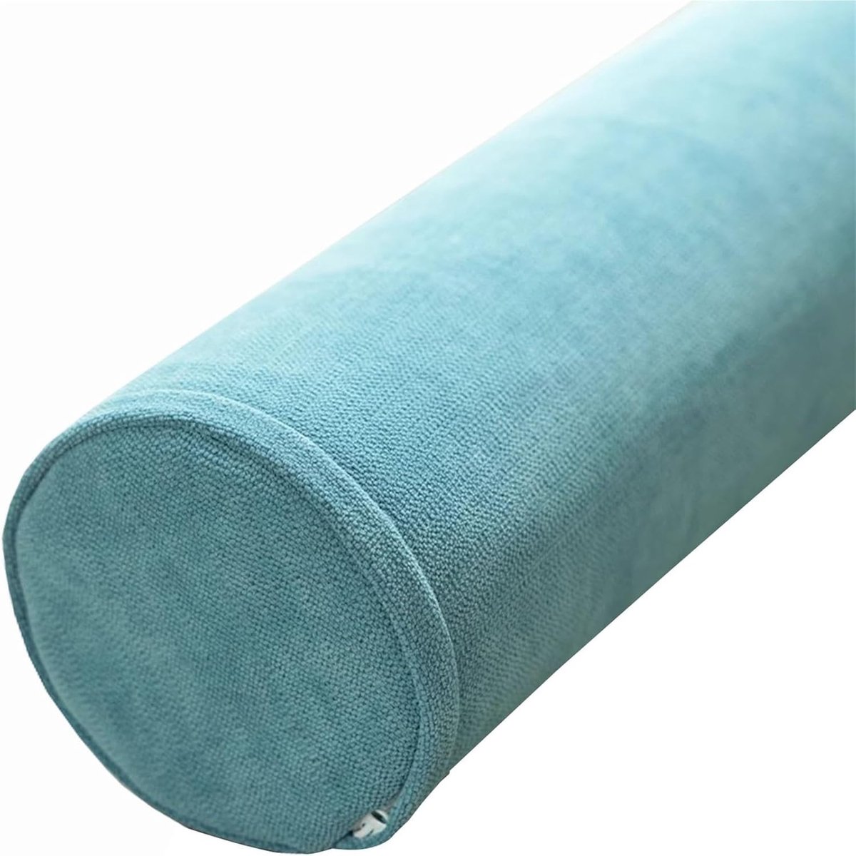 Cilindrisch Kussen - Nekrol Kussen - Comfort & Ondersteuning - Afneembare Hoes - 15x110cm - Turquoise