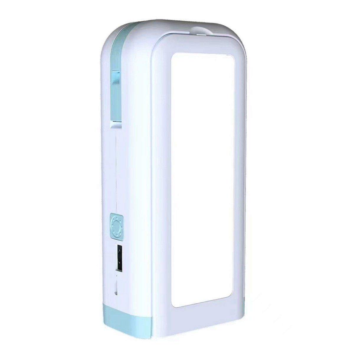longziming -Opvouwbare LED Lamp - Deformeerbare Lamp - LED Verlichting - 180° Verstelbaar - USB Oplaadbaar - ABS Materiaal - Multifunctioneel & Energiezuinig - 1 Stuk - Lichtblauw