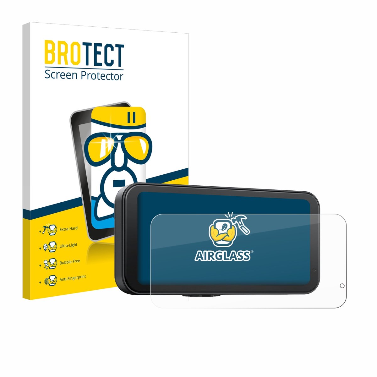 Screenprotector voor Volam JM5AMVL 6.25" Beschermglas transparant