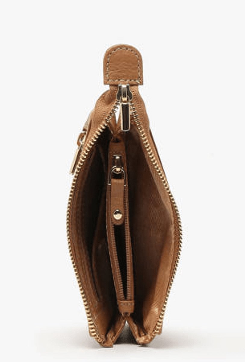 Crinckles Portemonnaie Deserto | Cognac | Maat: One Size