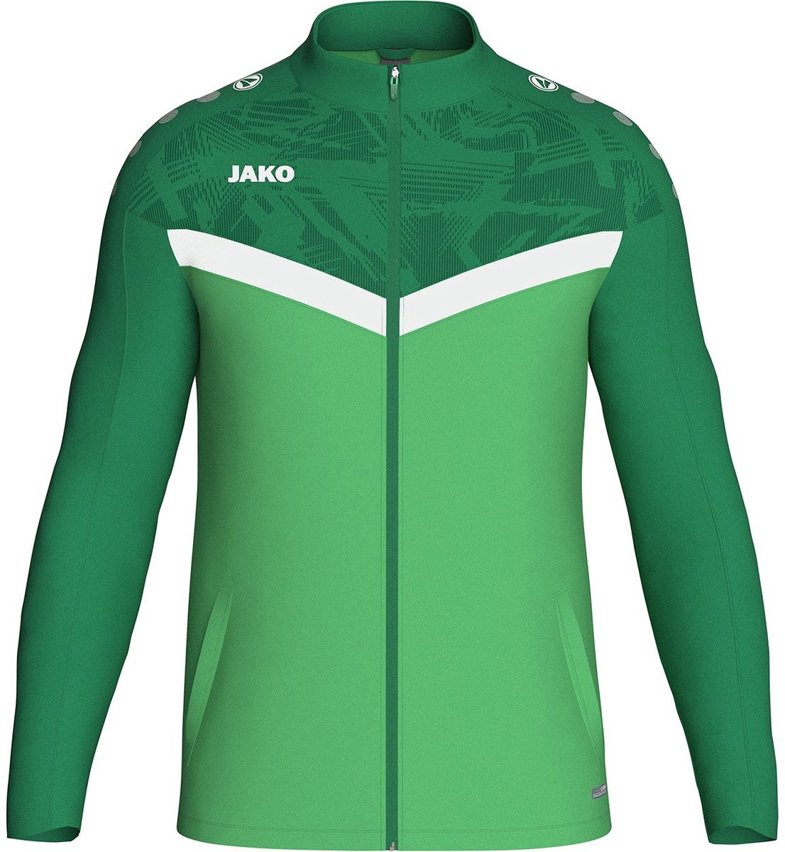 Jako Iconic Polyestervest Heren - Zachtgroen / Sportgroen | Maat: M