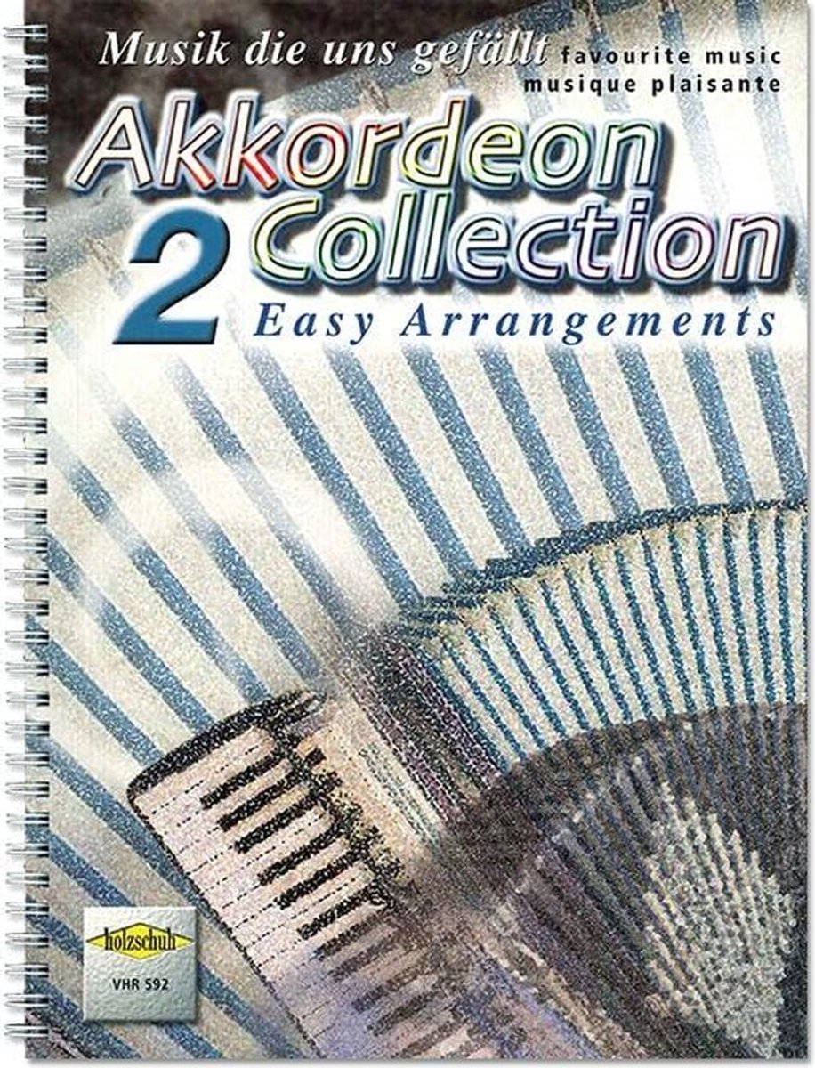 Muziek Collectie - Akkordeon Partituren - Muziek Leren - 120 Pagina's - 23 x 30 cm