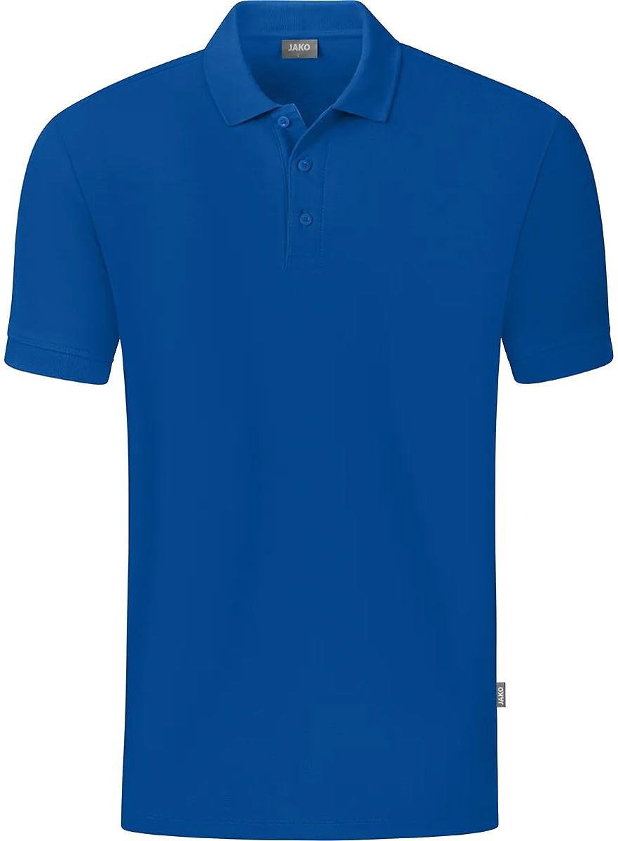 Jako Organic Polo Kinderen - Royal | Maat: 128