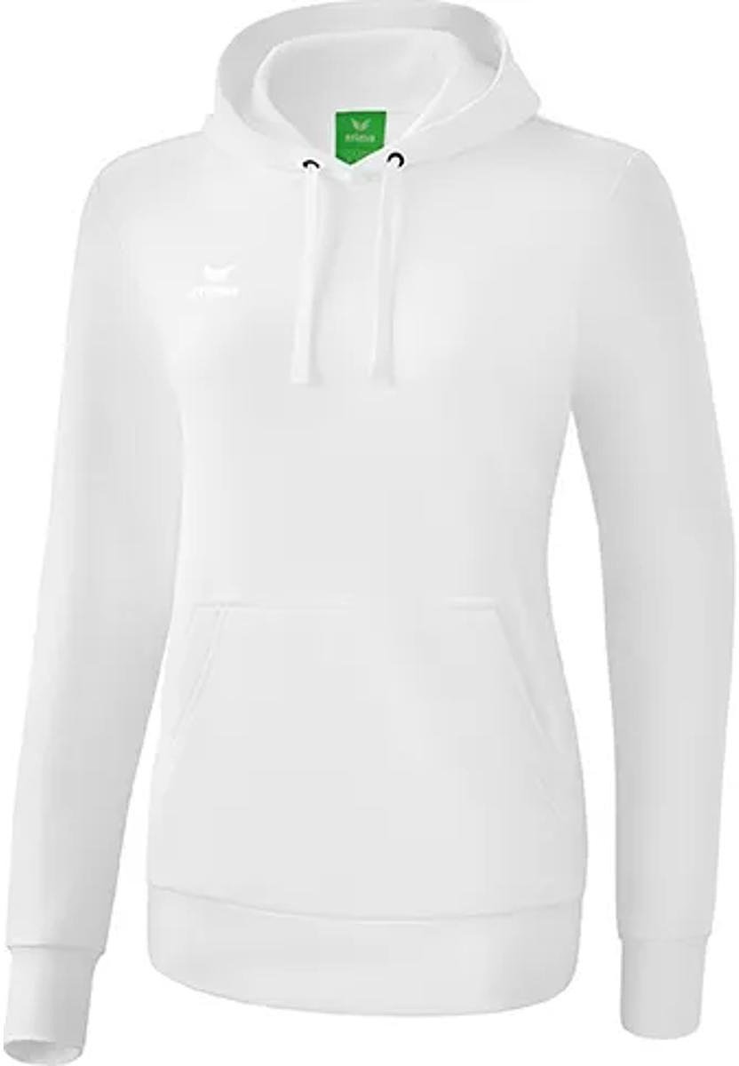 Erima Sweatshirt Met Capuchon Dames - Wit | Maat: 36