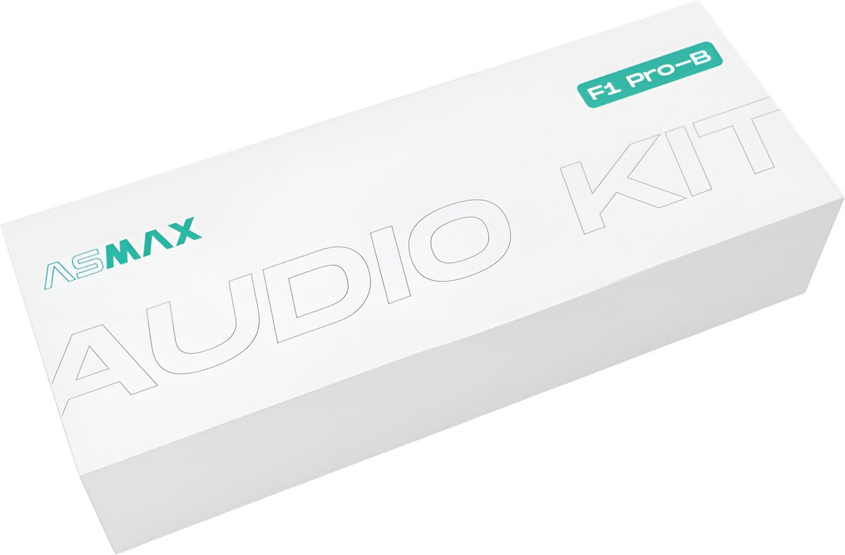 ASMAX F1 Pro B Audio- en Microfoonset - Maat - Bluetooth Intercom