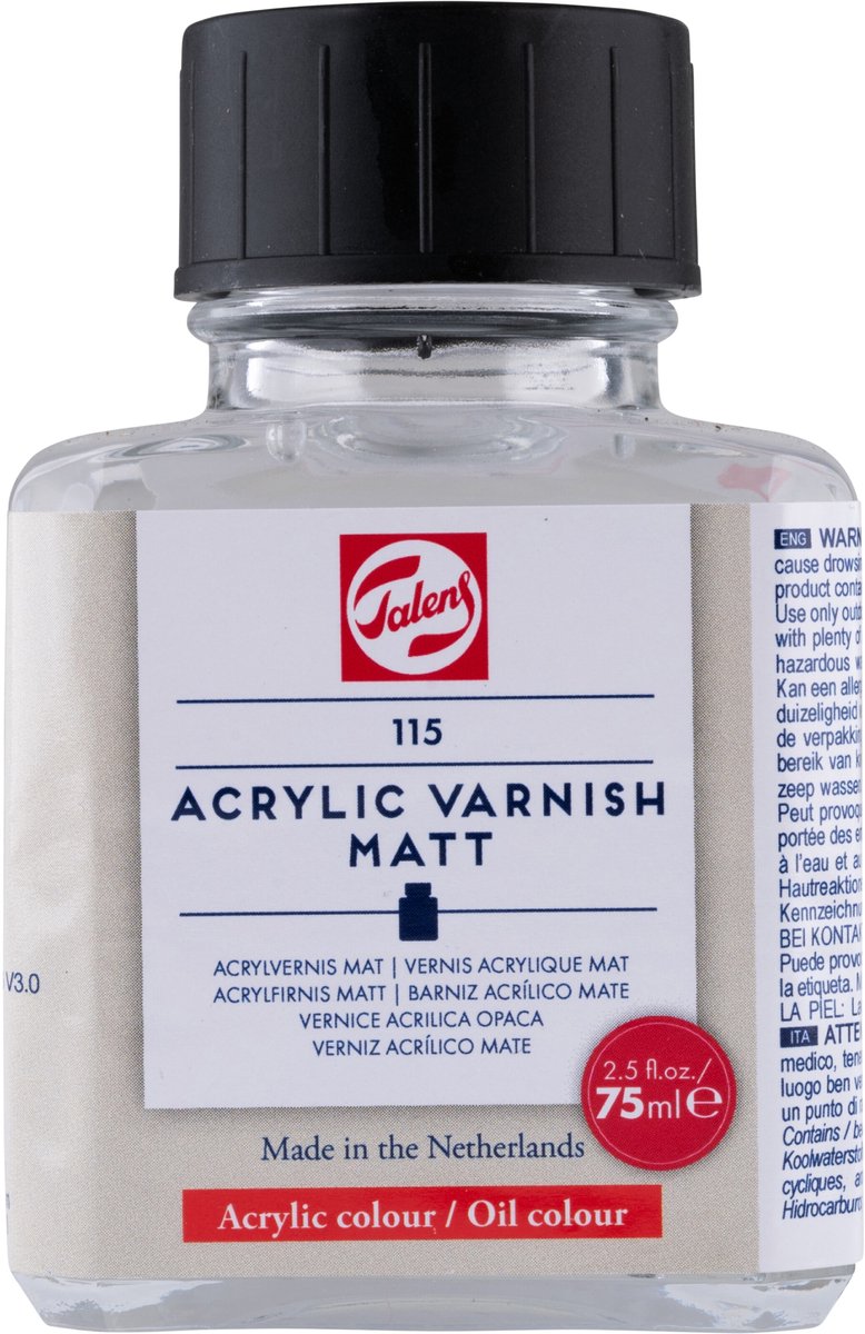 Talens Acrylvernis Mat 115 Fles 75 ml