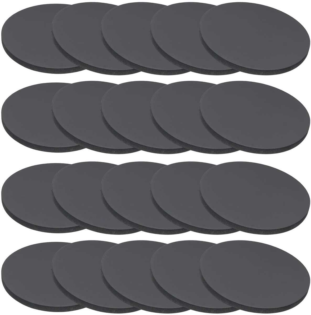 Rubberen Ring - Pakking Spacer - Trillingsdemping - Duurzaam Rubber - 40mm x 3mm - Zwart