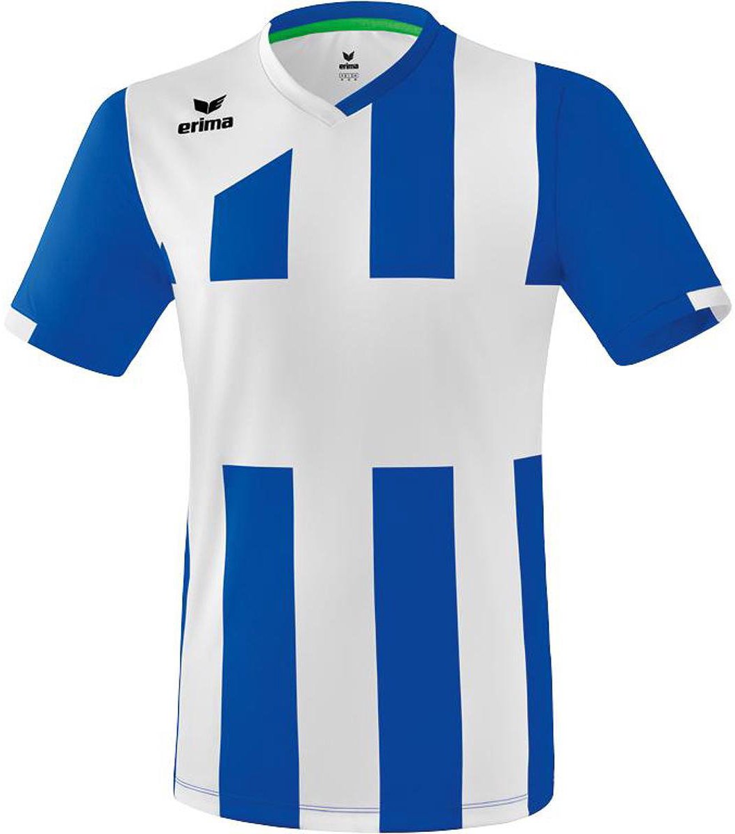 Erima Siena 3.0 Shirt Korte Mouw Kinderen - New Royal / Wit | Maat: 140