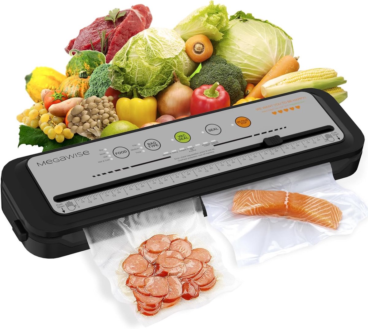 Vacuümsealer – Vacuümmachine – Vacuümverpakker - keuken tool