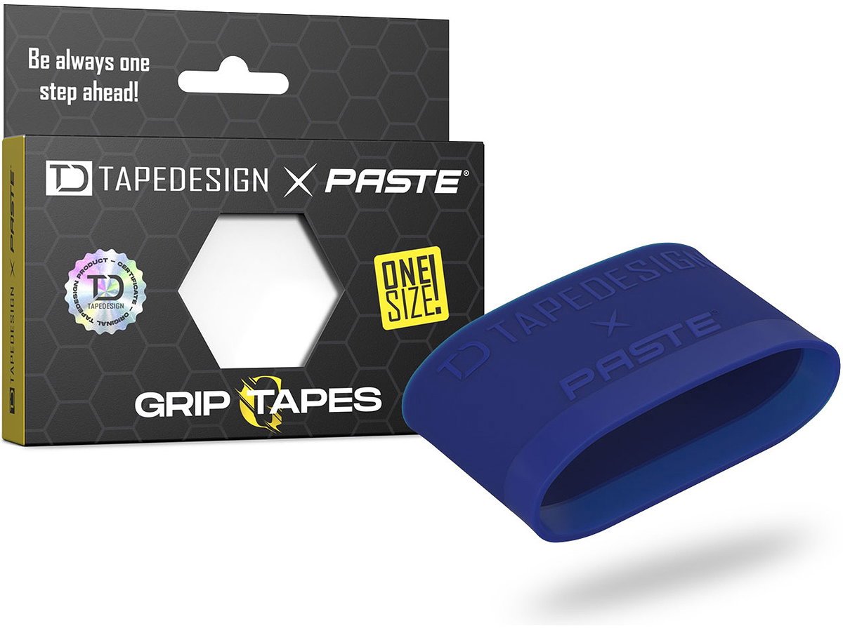 Tapedesign X Paste® – Grip Tapes Scheenbeschermerhouder - Marine | Maat: ONE SIZE