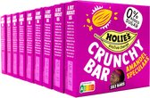 Holie's Crunchy Bar Amandel Speculaas - suikervrij en vegan - 3x2 repen