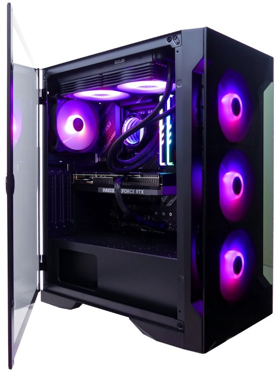 Intel i7 12700K 12-Core Game PC / Gaming Computer - RTX 5070 12GB|32GB DDR5 RGB RAM|2TB M2.0 NVMe SSD - Gamdias Talos E2 Elite