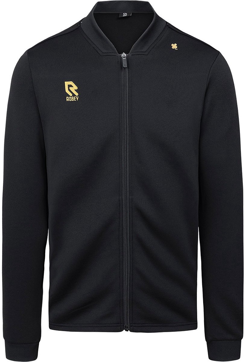 Robey Off Pitch Legacy Trainingsvest Kinderen - Zwart | Maat: 116