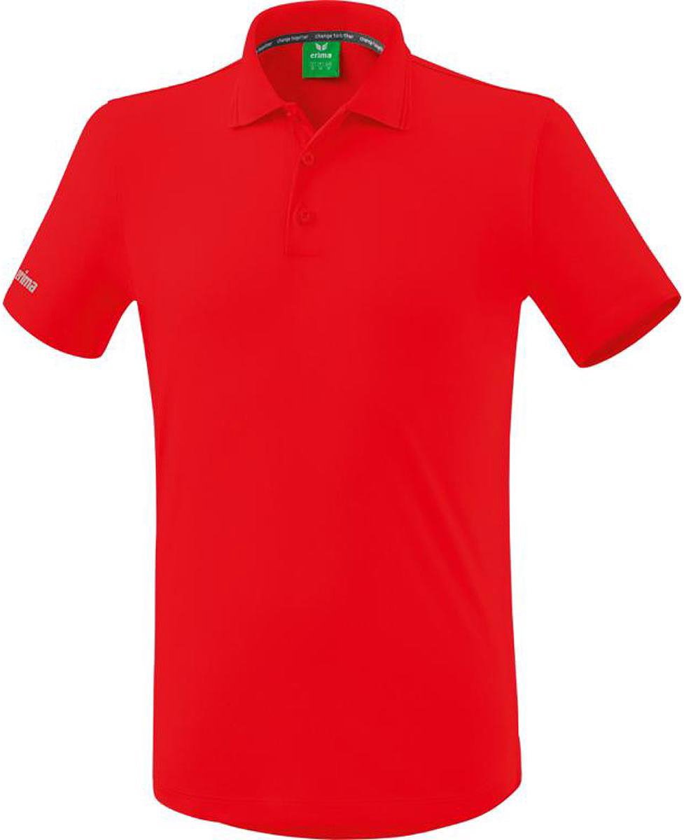 Erima Functionele Polo Heren - Rood | Maat: XL
