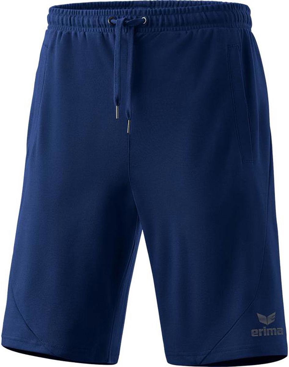 Erima Essential Sweatshort Kinderen - New Navy | Maat: 128