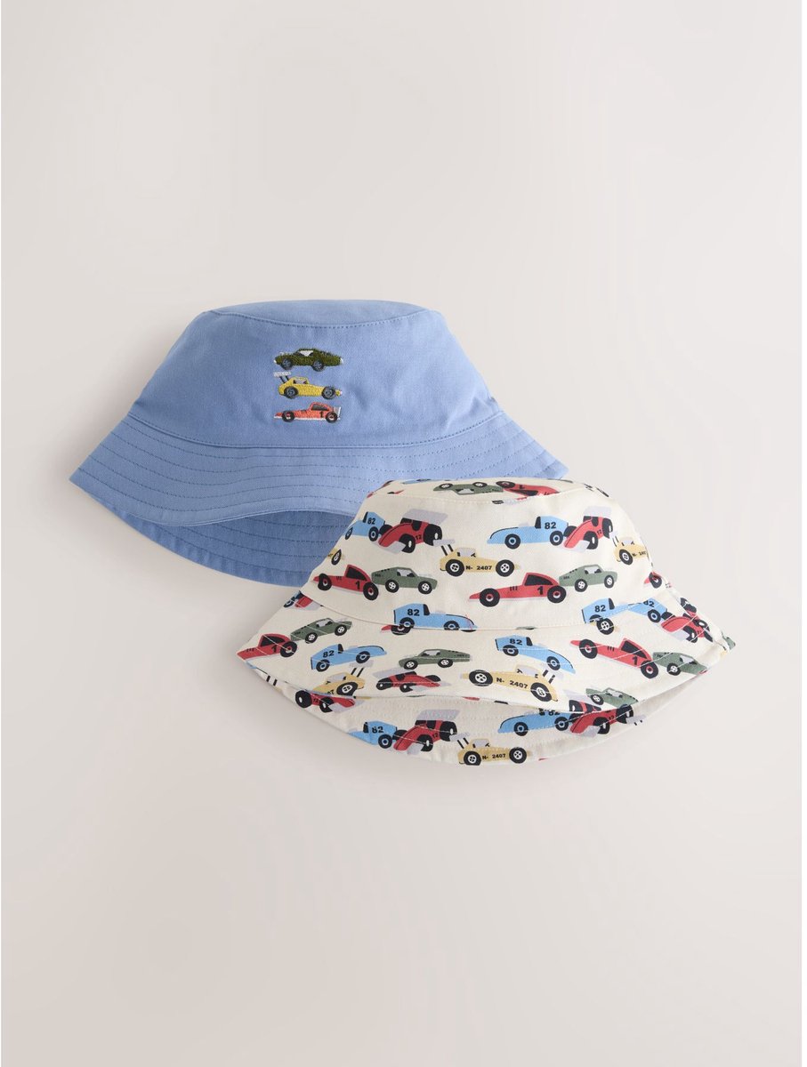 Next - Jongens - Emmerhoeden 2 Pack - Blauw