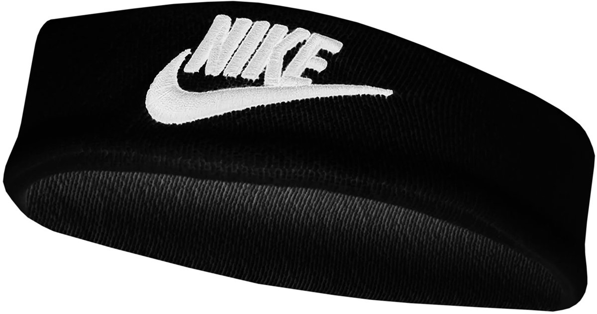 Nike Classic Hoofdband Breed Terry UNI Zwart