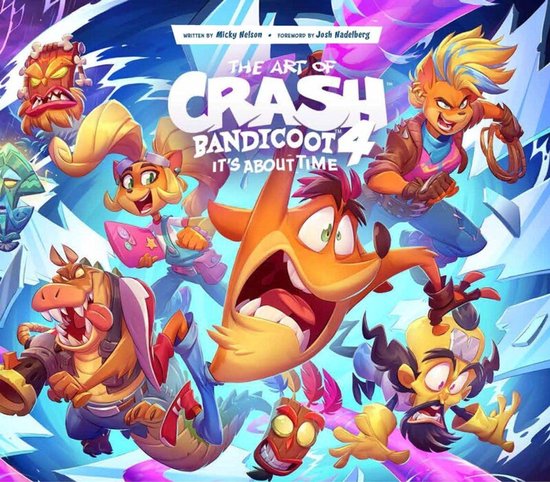 The Art of Crash Bandicoot 4: It's About Time - cover