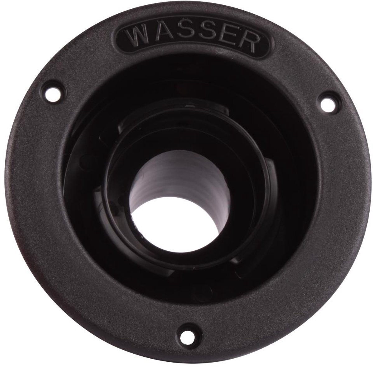 Watervulopening 40mm met Slot Zwart