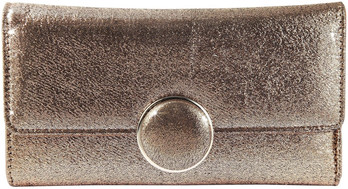 Cham Cham Dames portemonnee horizontaal imitatieleer Shadia Cham Cham damesportemonnee van imitatieleer. Formaat 20 x 10 cm.