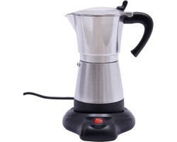 Espressokoker - Koffiezetapparaat - Thuis Koffie Maken - 360 Graden Draaibaar - 102 x 195 cm - Zilver