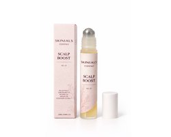 Skinials Scalp Boost Hoofdhuid Serum met Massage Roller - Haargroei Serum tegen Haaruitval en Dunner Wordend Haar - Rozemarijn, Batana Olie en Arganolie - 25ml