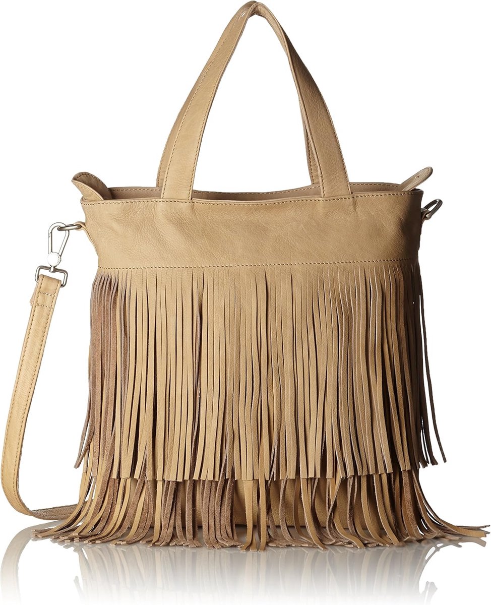 Dames Schoudertas - Leren Tas - Dagelijks Gebruik - Telefoonvak Binnenin - 35 x 31 cm