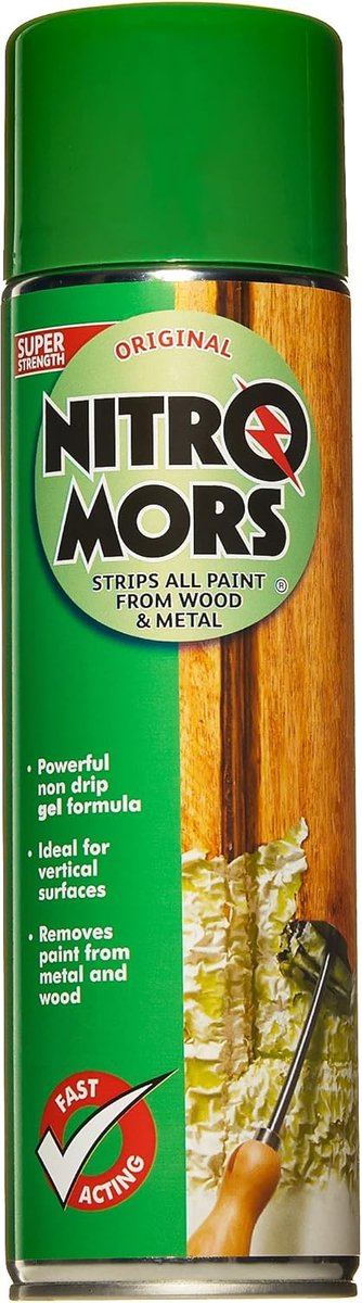 Verfstripper Gel - Vernis Remover - Verf Verwijderen - Niet-druppel Formule - 500ml - Groen