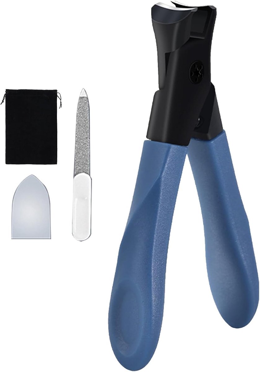 Teennagelknipper - Nagelschaar - Voetverzorging - Brede kaak - 9 x 3.5 cm