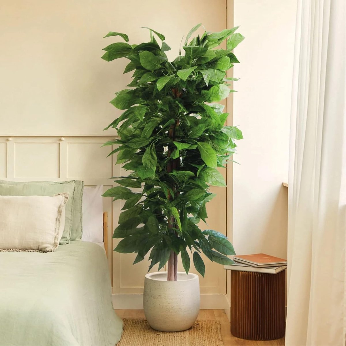 Decoratieve Kunstplant - Nep Mango Boom - Binnen Buiten - Onderhoudsvrij Realistisch - 180