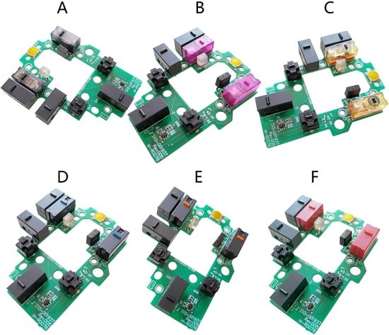 Muis Schakelaar Bord - Knop Reparatie - Gaming Prestaties - Responsieve Kliks - 150 Miljoen Clicks — afbeelding 3