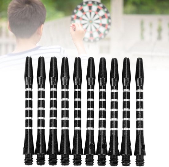 Dart Shafts - Dart Stelen - Darten - Vergrendelingsgat Ontwerp - 53 mm - Zwart van Dart — afbeelding 2