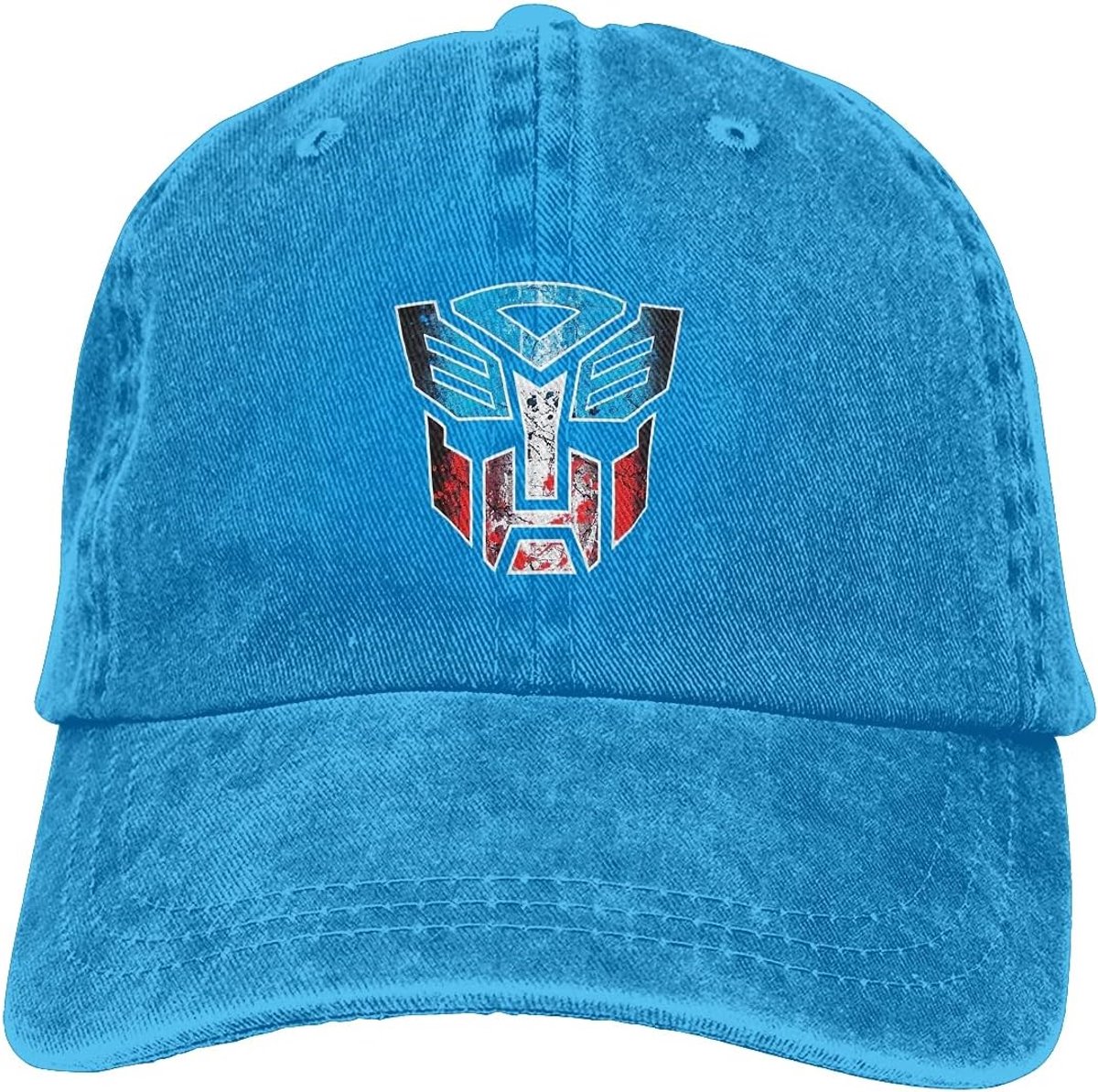 Baseball Cap - Hoofddeksel Unisex - Buitenactiviteiten - Bedrukt Patroon - 56-60cm - Blauw
