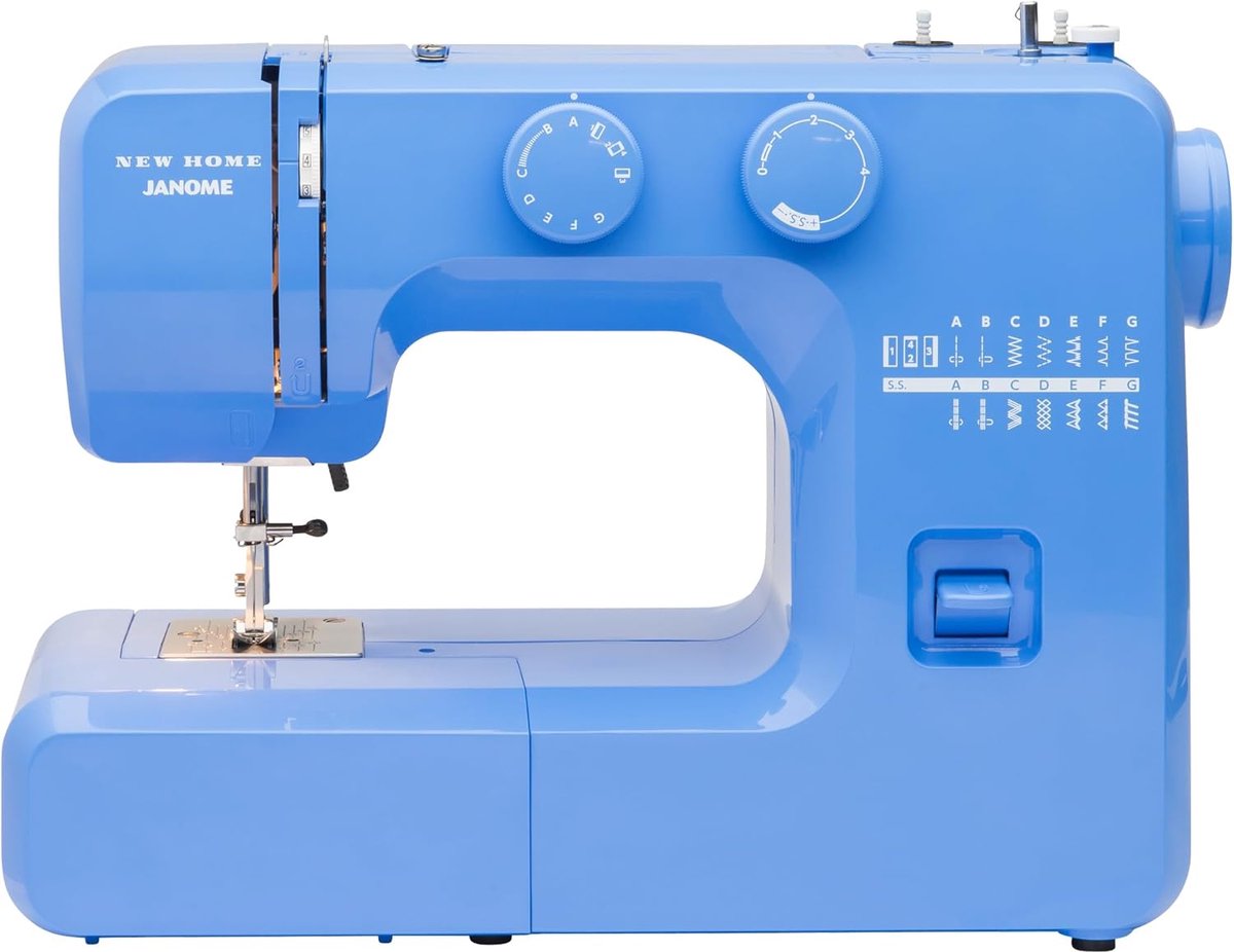 Naaimachine - Naai-apparaat - Kleding Maken - Metalen Spoeldiagram - 12 Pond - Blauw