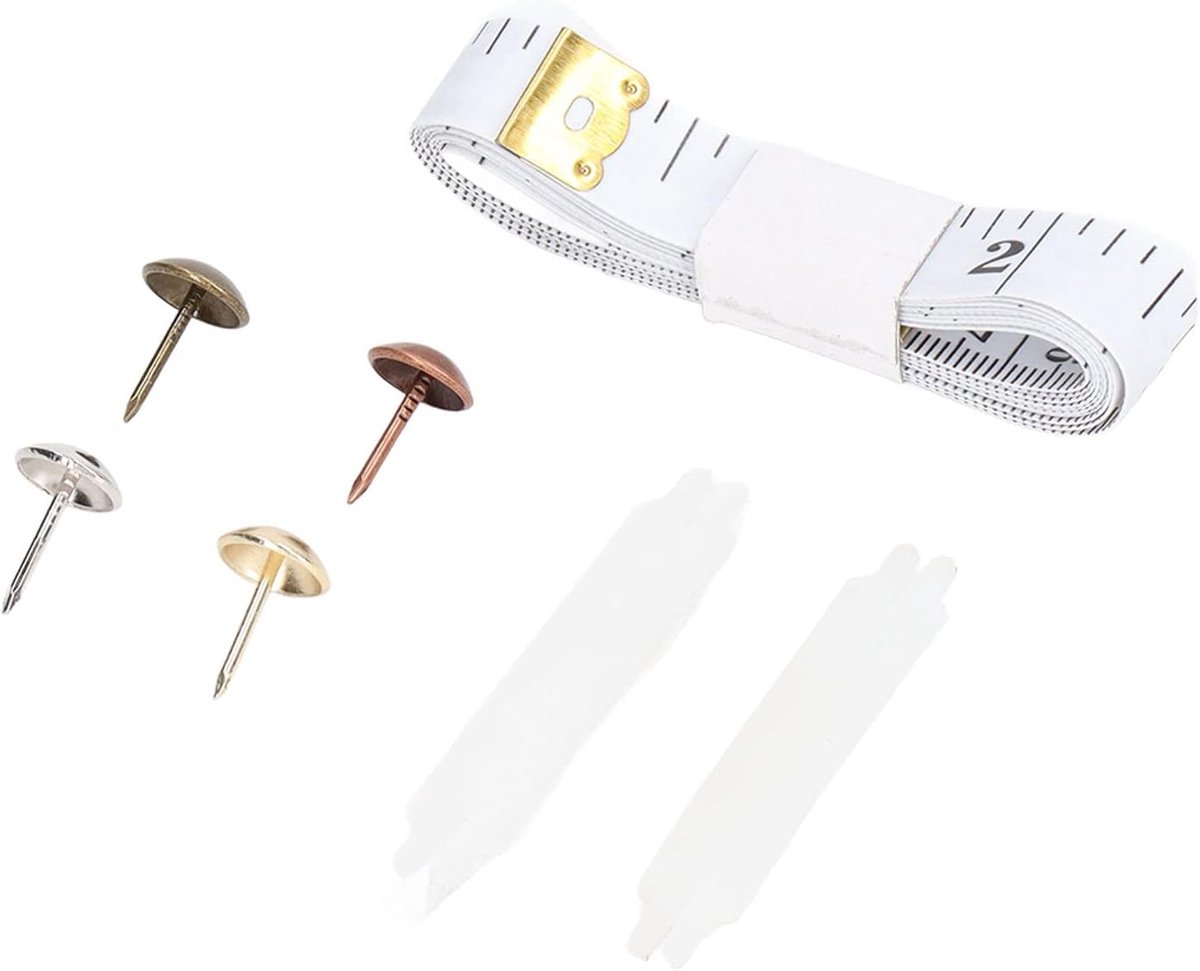 Decoratieve Nagelset - Meubelkopspijkers Bekleding - Meubels Stofferen - Koolstofstaal Constructie - 11 x 16 mm - Brons Koper Goud thumbnail 5