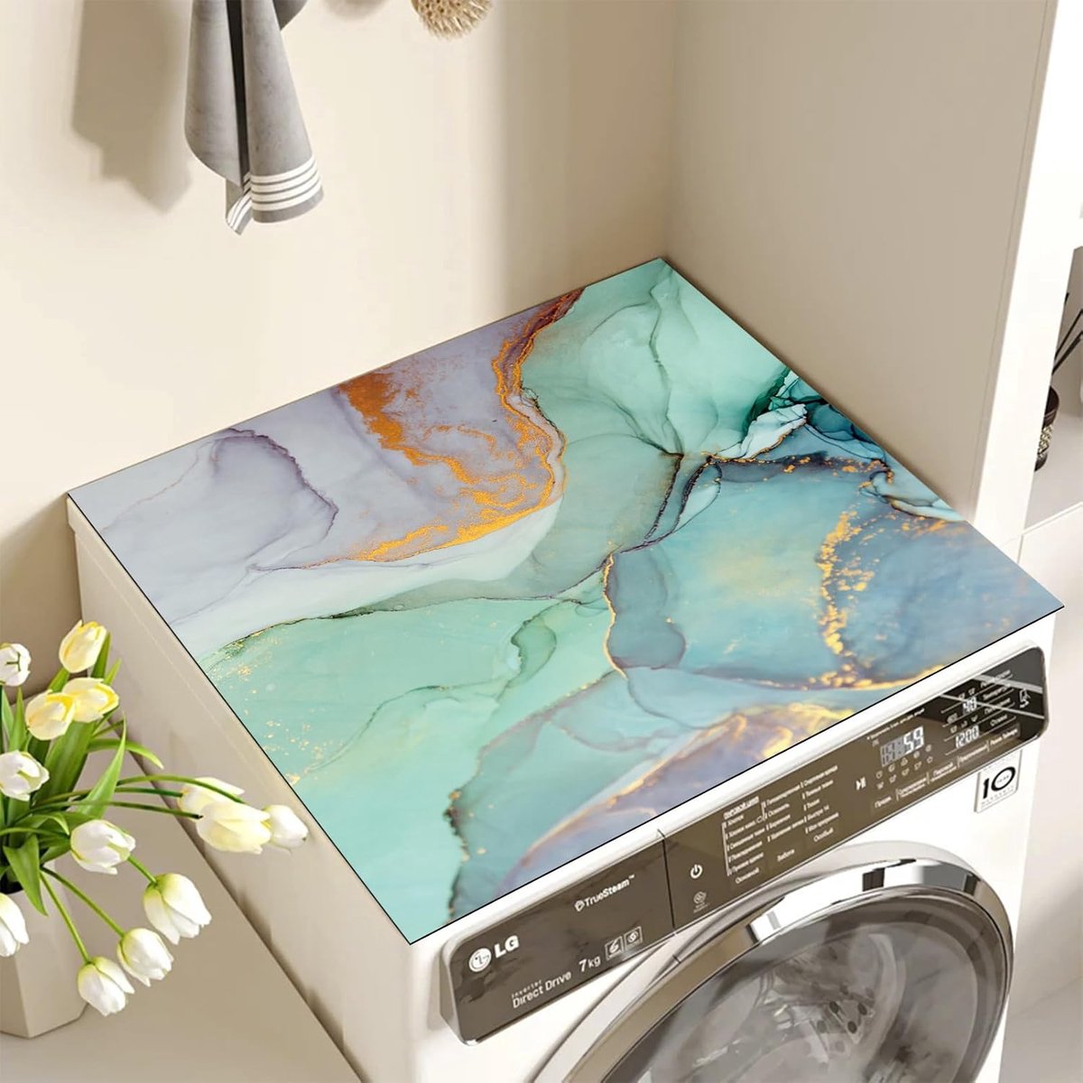 Wasmachinehoes - Apparaatbescherming - Bescherming Wasmachine - Antislip Mat - 60x60cm
