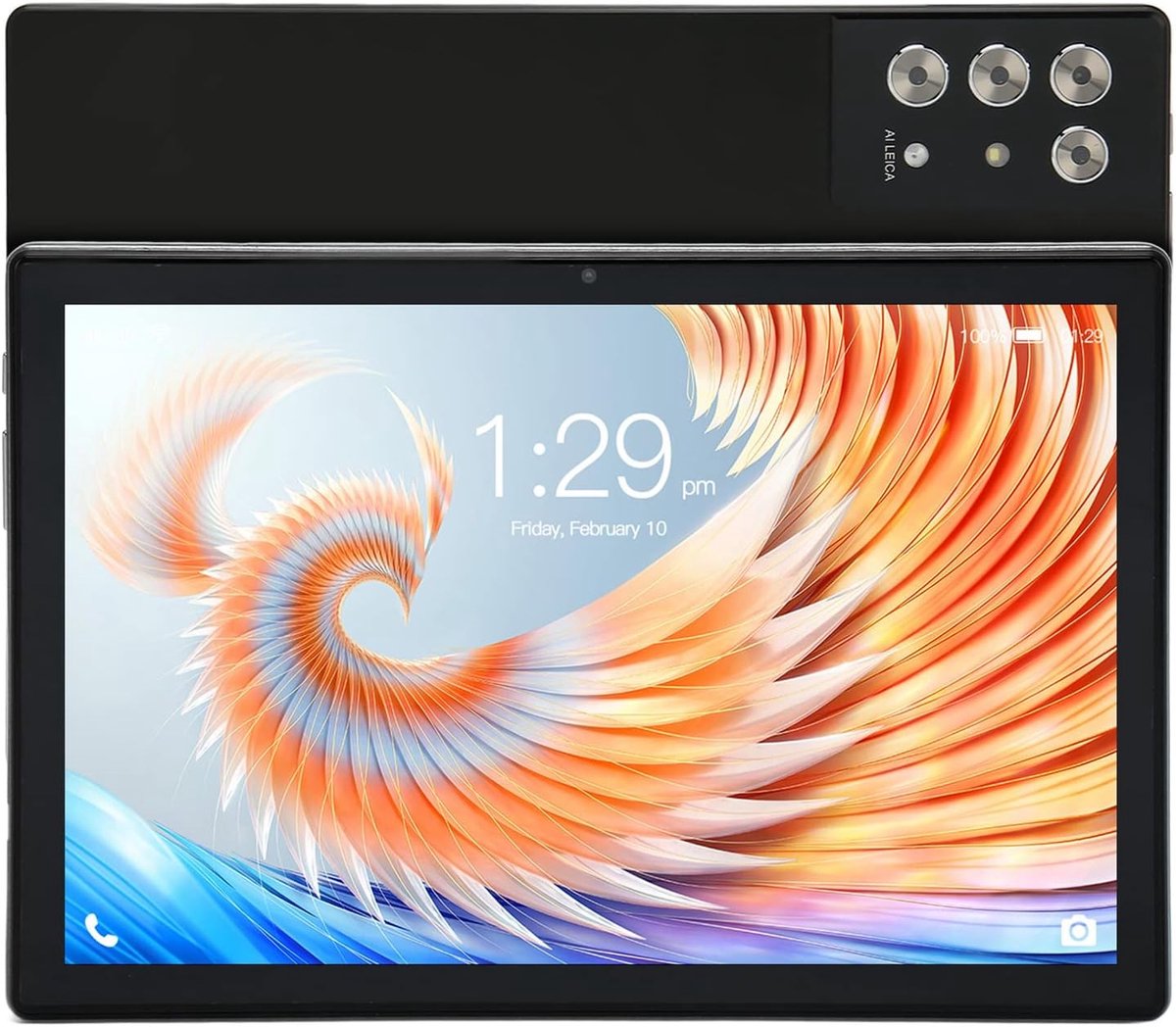 101 Inch Tablet - Android Tablet - Thuiskantoor Werk - Octa Core Processor - 8GB 256GB Opslag - Zwart