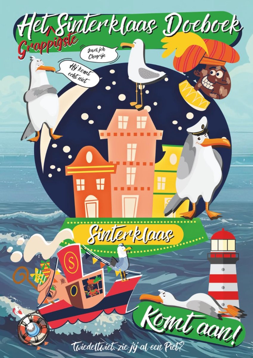 Sinterklaas Doeboek - Creatief Feest - Kinderen Leren - Veel Plezier - 21 x 30 cm